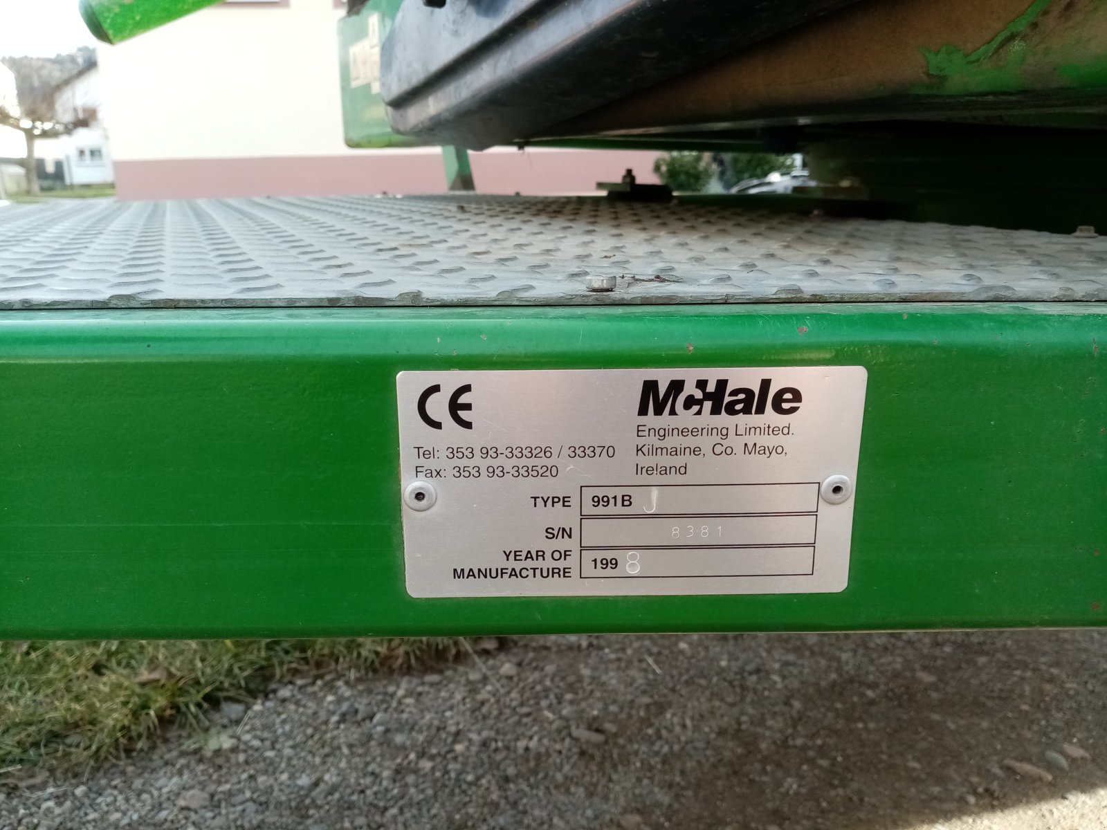 Ballenwickler tipa McHale Mc Hale 991 BJ, Gebrauchtmaschine u Gutach (Slika 1)