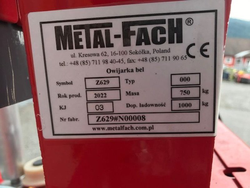 Ballenwickler tip Metal-Fach vollautomatischer Dreipunktwickler Z629, Neumaschine in Tamsweg (Poză 16)