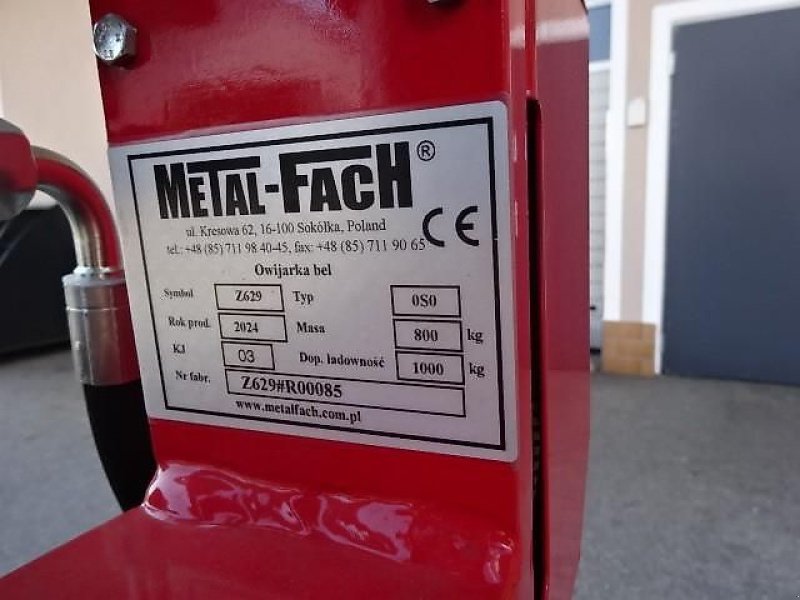 Ballenwickler Türe ait Metal-Fach Z- 629 SAT - EVO - Rundballenwieckelgerät, Neumaschine içinde Neureichenau (resim 28)