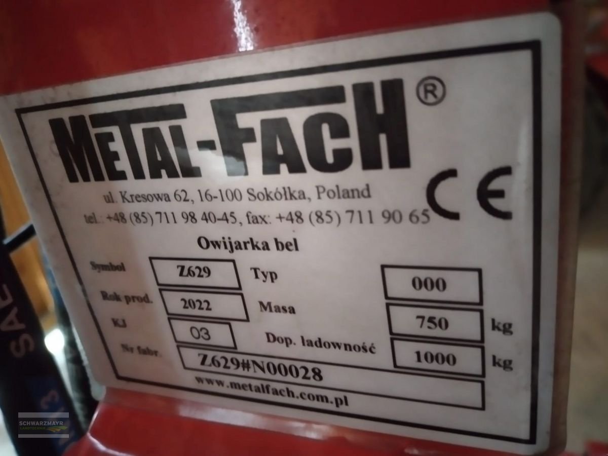 Ballenwickler typu Metal-Fach Z 629 SATI, Gebrauchtmaschine v Aurolzmünster (Obrázek 4)