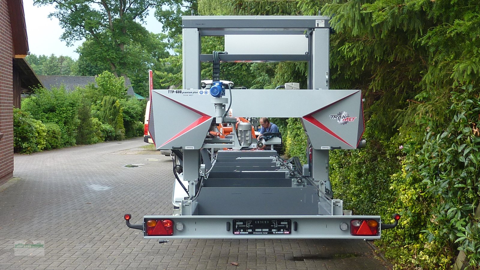 Bandsägewerk du type Trak-Met Mobile TTP 600 Premium Plus Blockbandsäge, Neumaschine en Neuenkirchen (Photo 2)