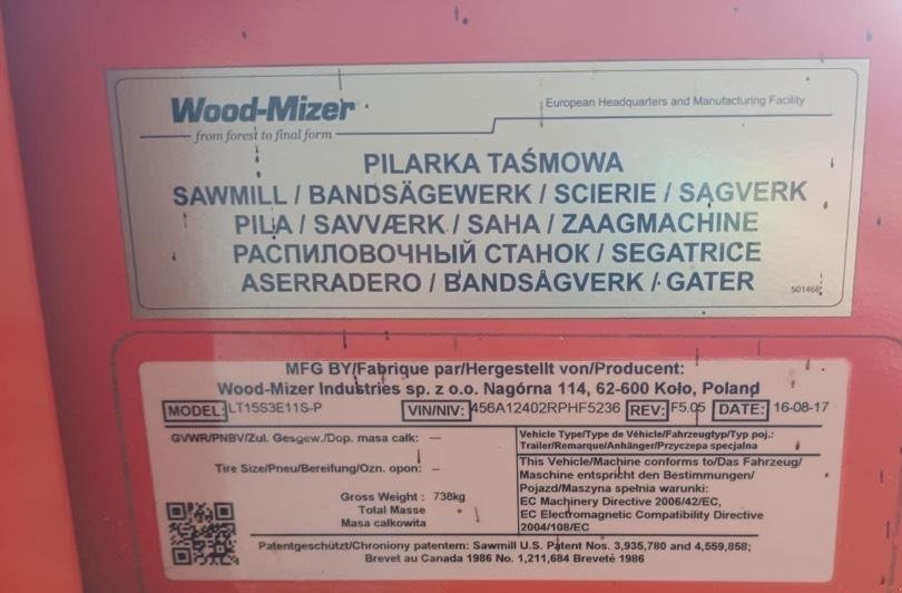 Bandsägewerk typu Wood-Mizer LT15CLASSIC Sägewerk, Gebrauchtmaschine v Seewald (Obrázok 3)