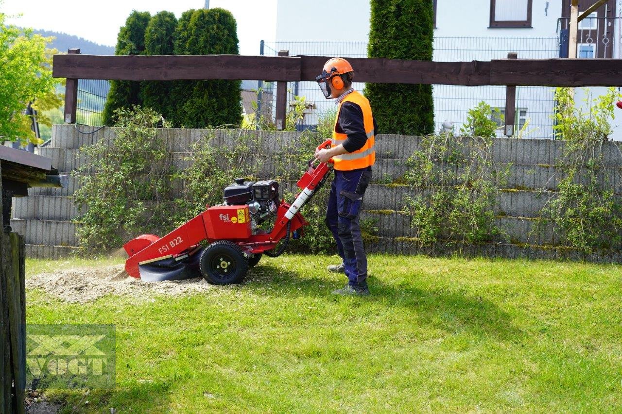 Baumstumpffräse του τύπου FSI B22 Stubbenfräse /Wurzelfräse mit Benzinmotor und Radantrieb, Neumaschine σε Schmallenberg (Φωτογραφία 10)