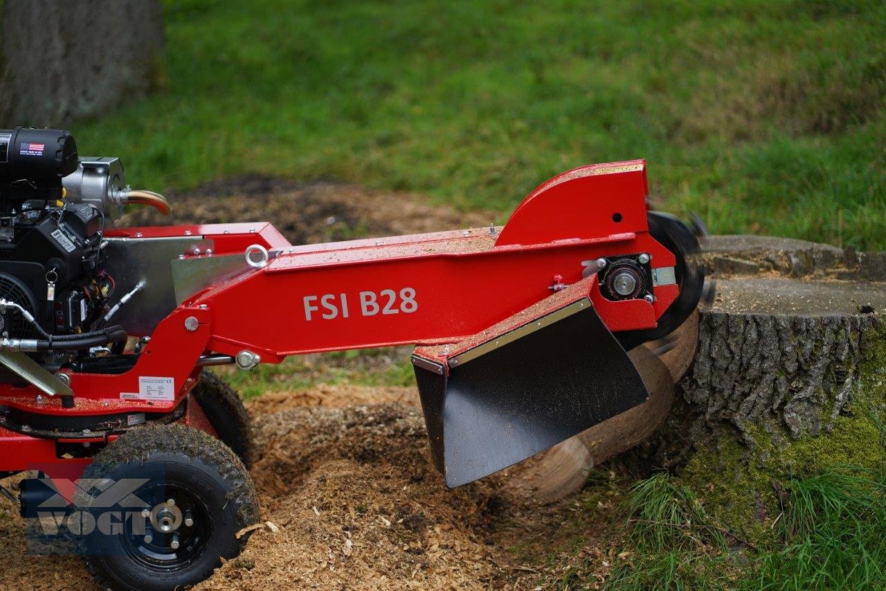 Baumstumpffräse tip FSI B28 Stubbenfräse /Wurzelfräse mit Benzinmotor und Radantrieb, Neumaschine in Schmallenberg (Poză 12)