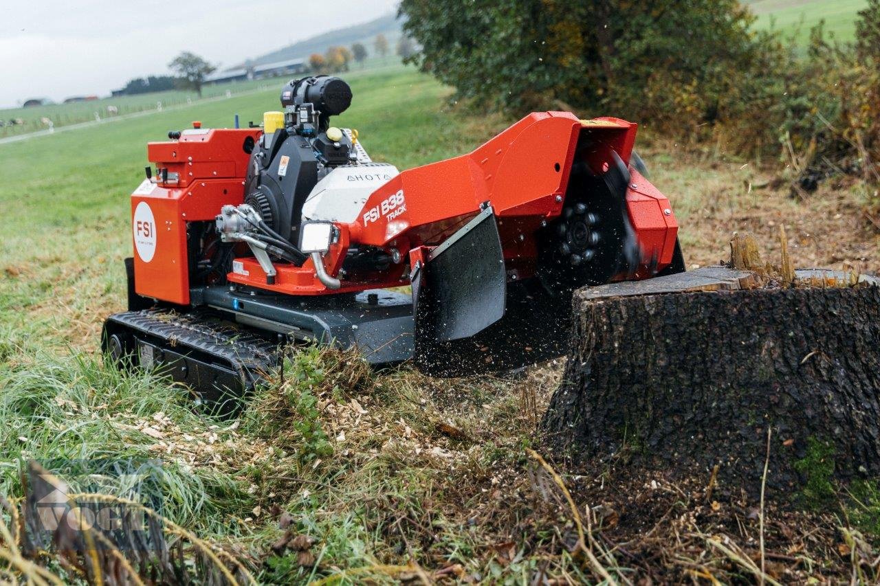 Baumstumpffräse typu FSI B38 TRACK REMOTE Stubbenfräse /Wurzelfräse -Lagergerät-, Neumaschine w Schmallenberg (Zdjęcie 7)