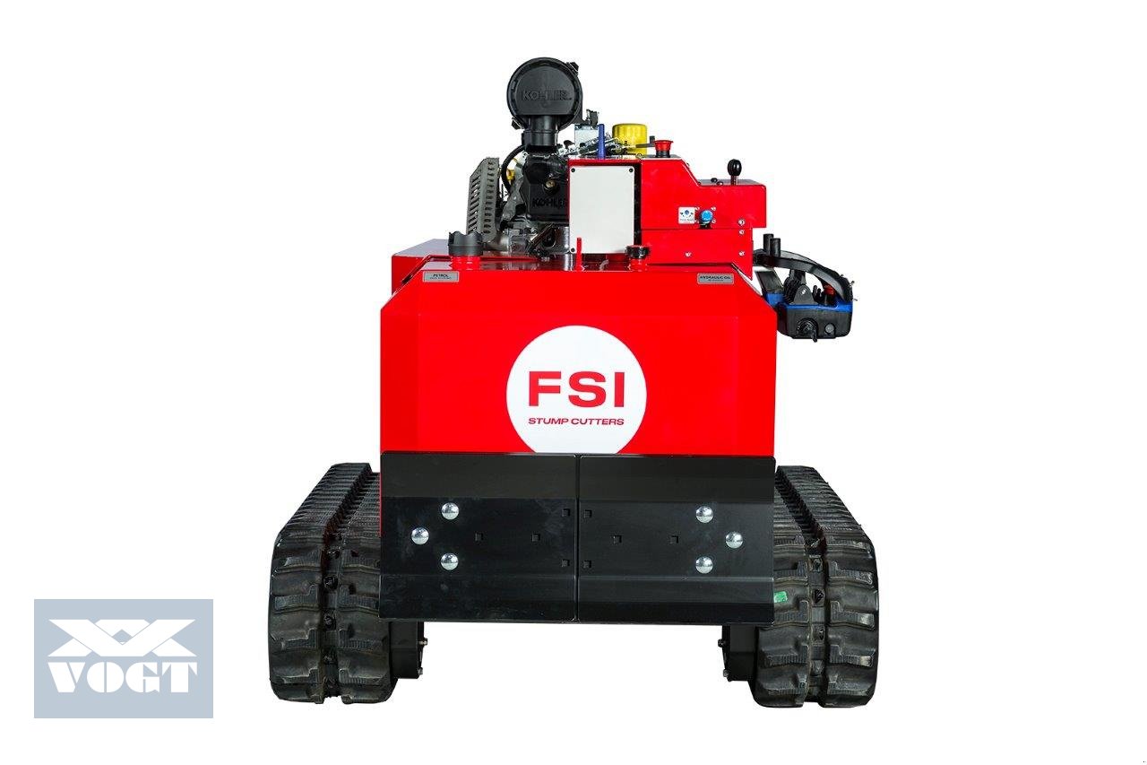 Baumstumpffräse Türe ait FSI B38 TRACK REMOTE Stubbenfräse /Wurzelfräse mit Benzinmotor und Kettenfahrwerk, Neumaschine içinde Schmallenberg (resim 10)