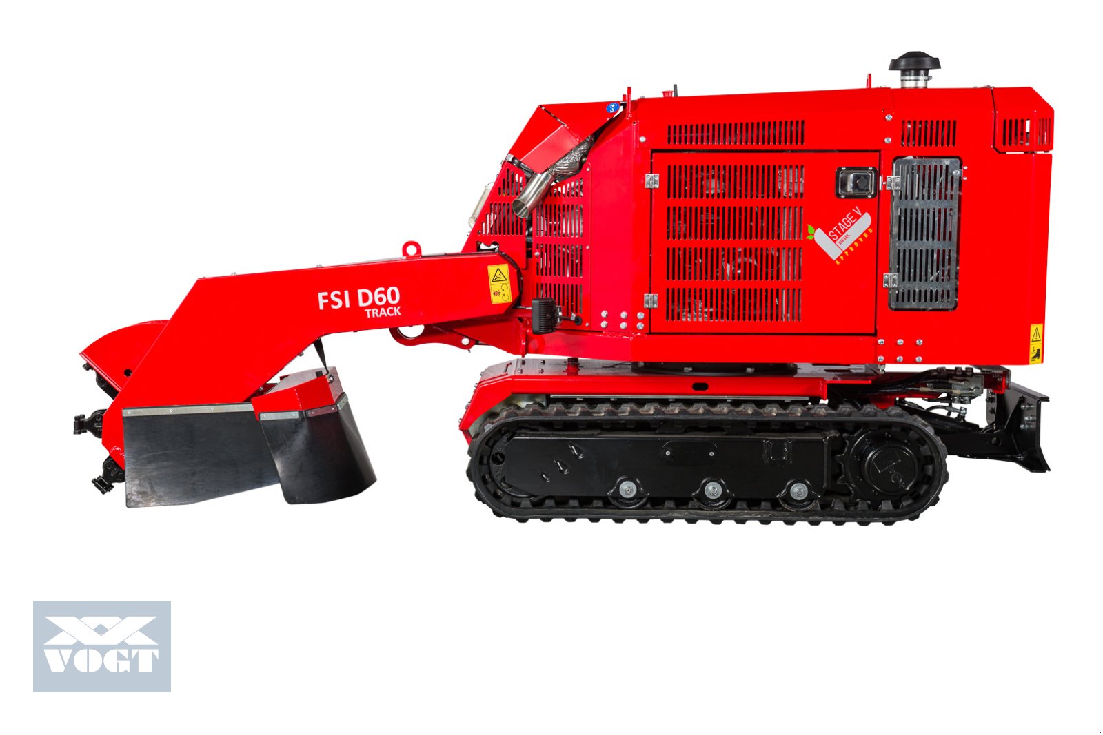 Baumstumpffräse Türe ait FSI D60 TRACK Stubbenfräse /Baumstumpffräse mit Dieselmotor, Neumaschine içinde Schmallenberg (resim 7)