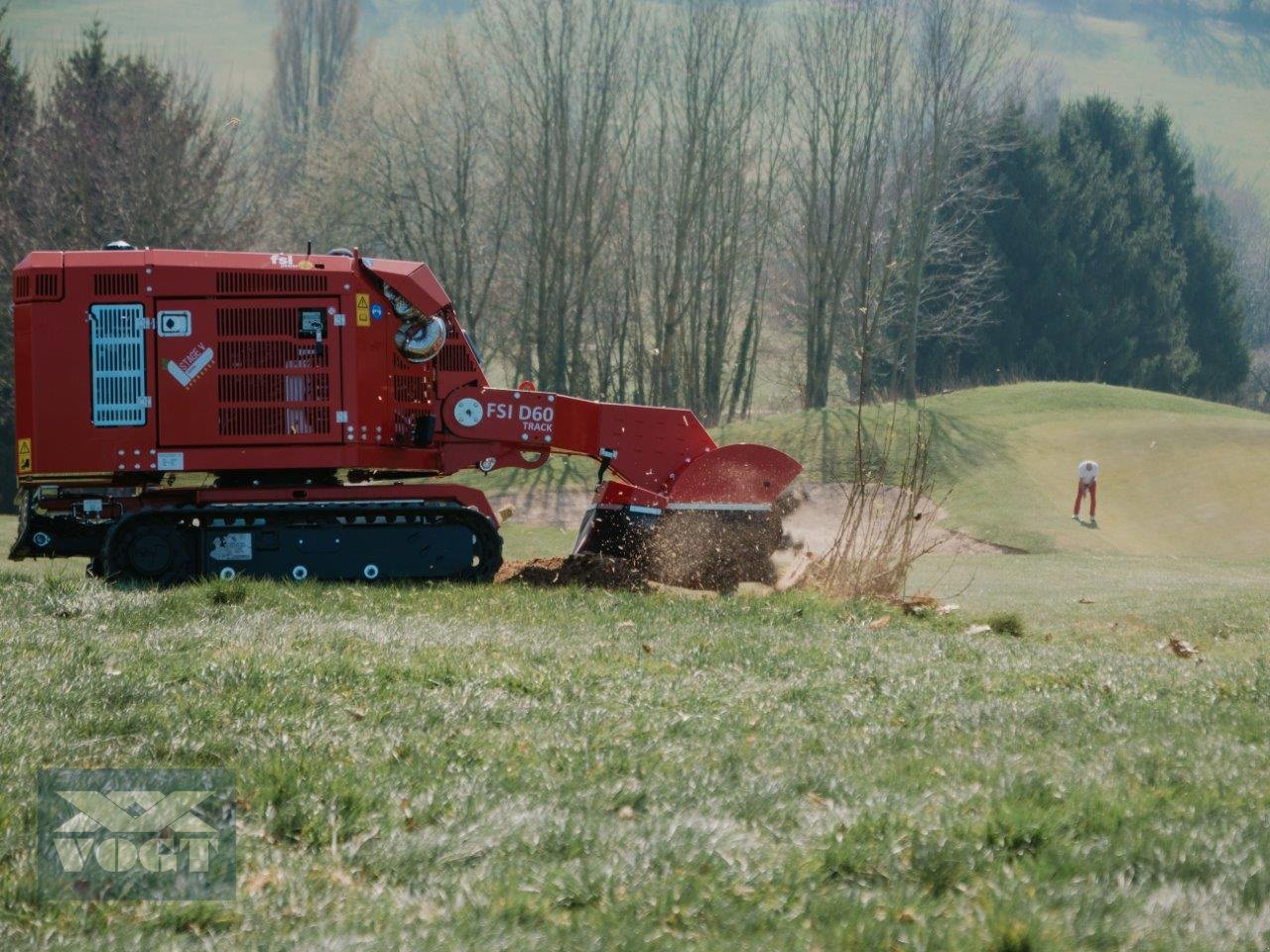 Baumstumpffräse typu FSI D60 TRACK Stubbenfräse /Baumstumpffräse mit Dieselmotor, Neumaschine w Schmallenberg (Zdjęcie 11)