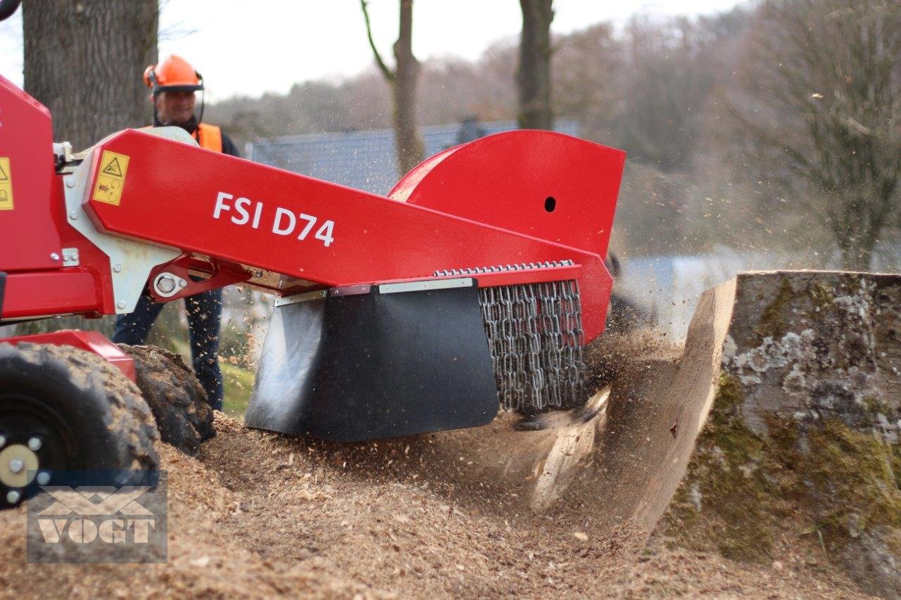 Baumstumpffräse des Typs FSI D74 4WD REMOTE Stubbenfräse /Baumstumpffräse mit Dieselmotor, Neumaschine in Schmallenberg (Bild 15)