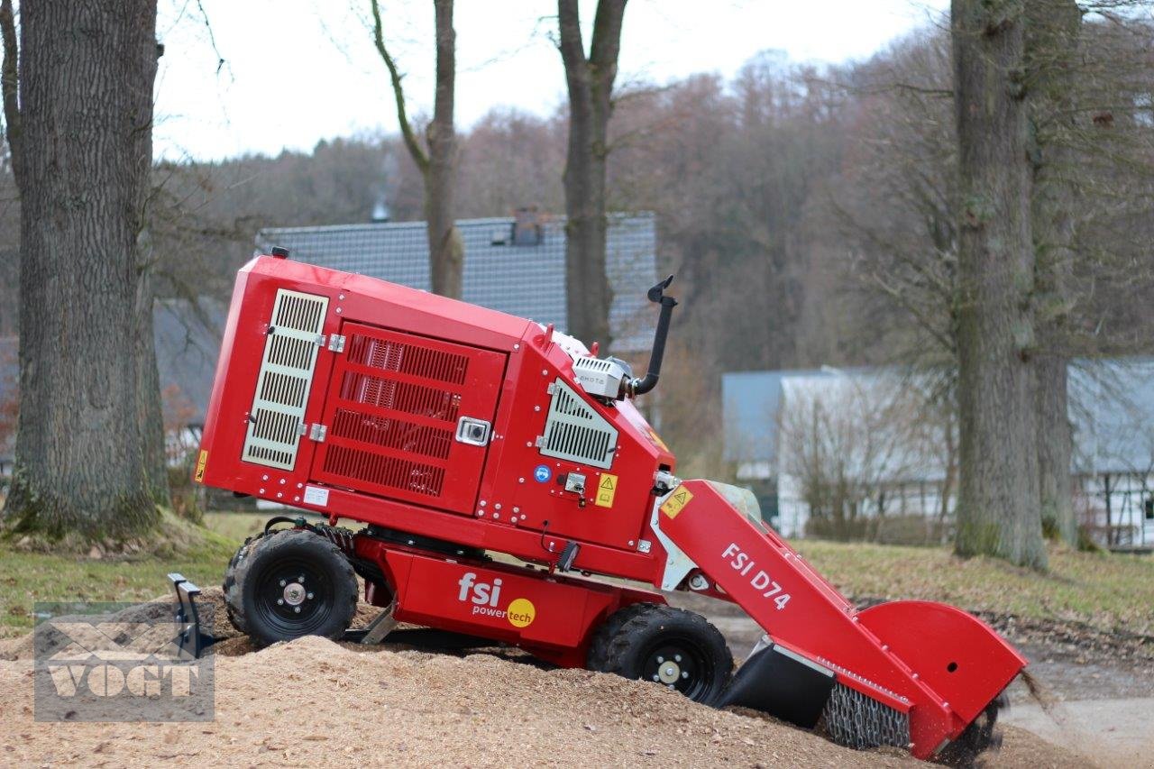 Baumstumpffräse des Typs FSI D74 4WD REMOTE Stubbenfräse /Baumstumpffräse mit Dieselmotor, Neumaschine in Schmallenberg (Bild 18)