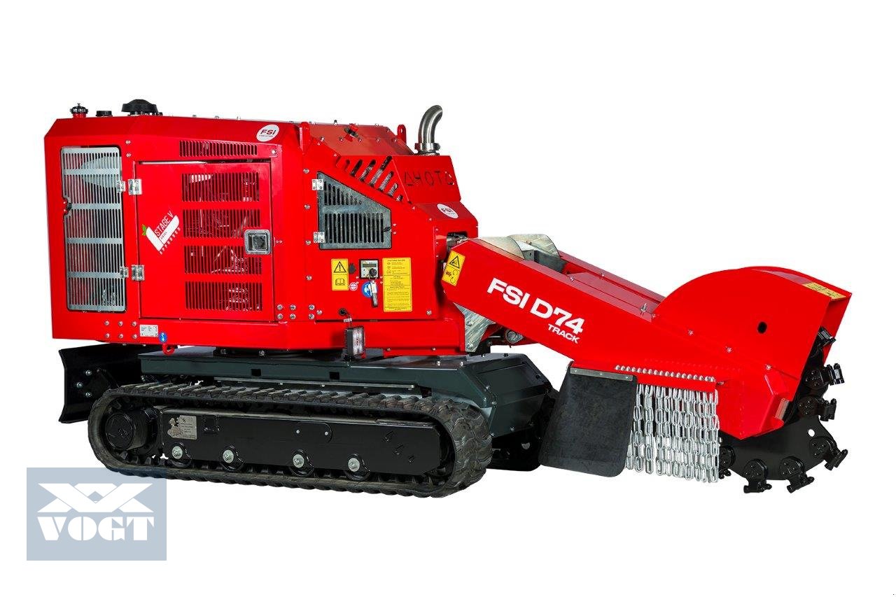 Baumstumpffräse typu FSI D74 TRACK Stubbenfräse mit Dieselmotor und Kettenfahrwerk, Neumaschine v Schmallenberg (Obrázok 5)