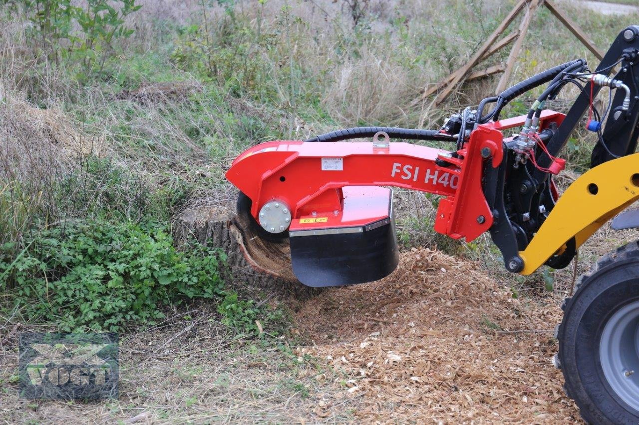 Baumstumpffräse tip FSI H40S Stubbenfräse /Wurzelfräse für Radlader /Geräteträger-Aktionsangebot, Neumaschine in Schmallenberg (Poză 19)