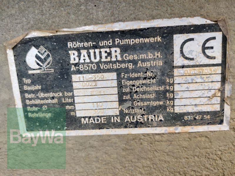 Beregnungsanlage типа Bauer E 11  110/350, Gebrauchtmaschine в Pfatter (Фотография 6)