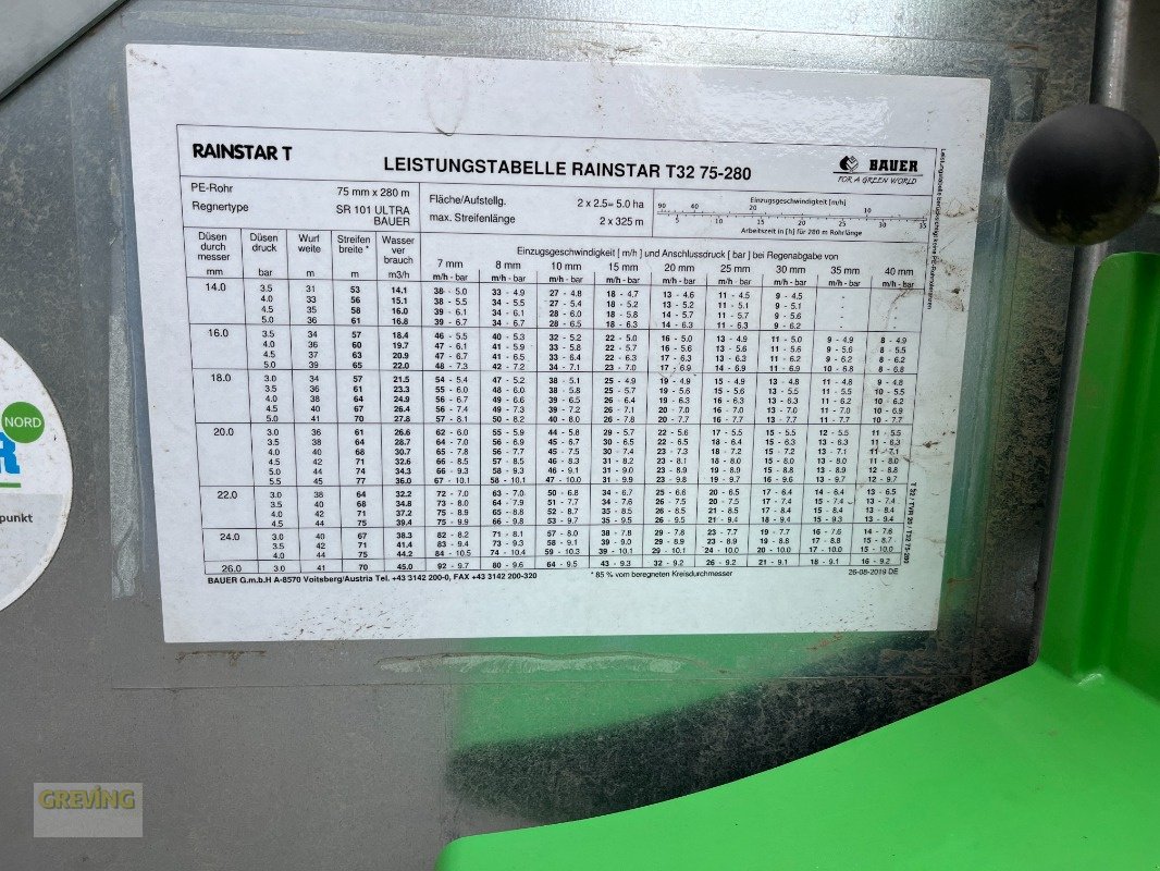 Beregnungsanlage des Typs Bauer Rainstar T32, Gebrauchtmaschine in Ahaus (Bild 9)