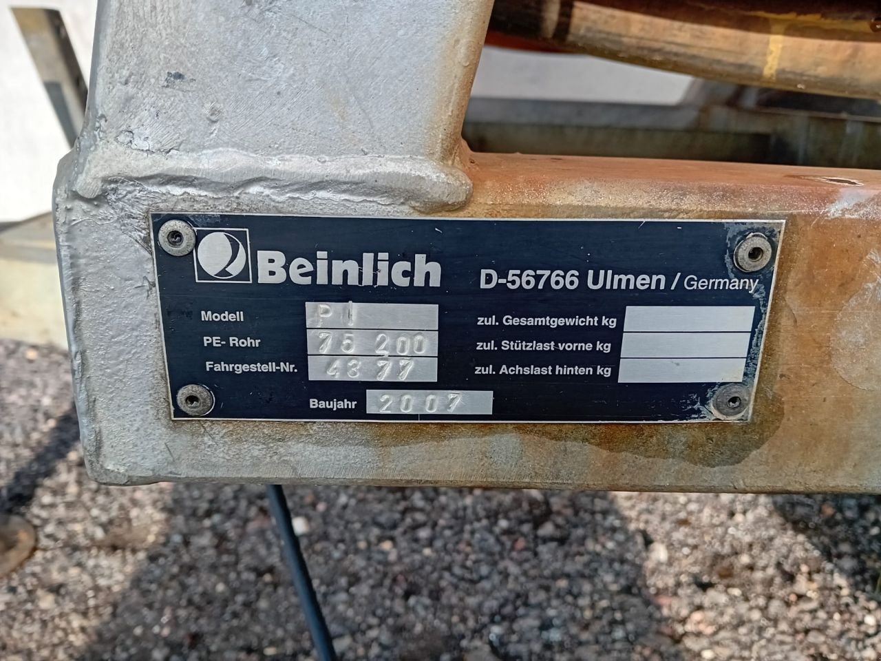 Beregnungsanlage типа Beinlich 75 200, Gebrauchtmaschine в Dalfsen (Фотография 5)