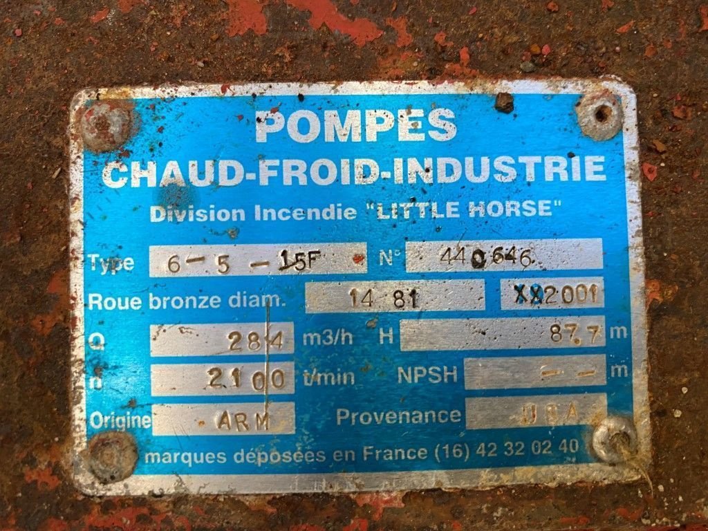 Beregnungsanlage a típus Cummins 6BTA5.9C Armstrong 284 m3 / h 9 Bar Waterpomp Beregeningspomp, Gebrauchtmaschine ekkor: VEEN (Kép 4)