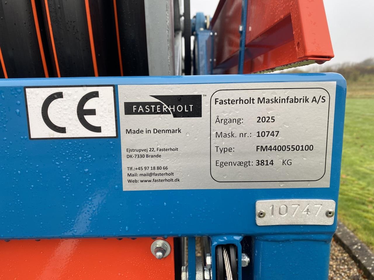 Beregnungsanlage του τύπου Fasterholt FM 4400  550 / 100, Gebrauchtmaschine σε Holstebro (Φωτογραφία 5)