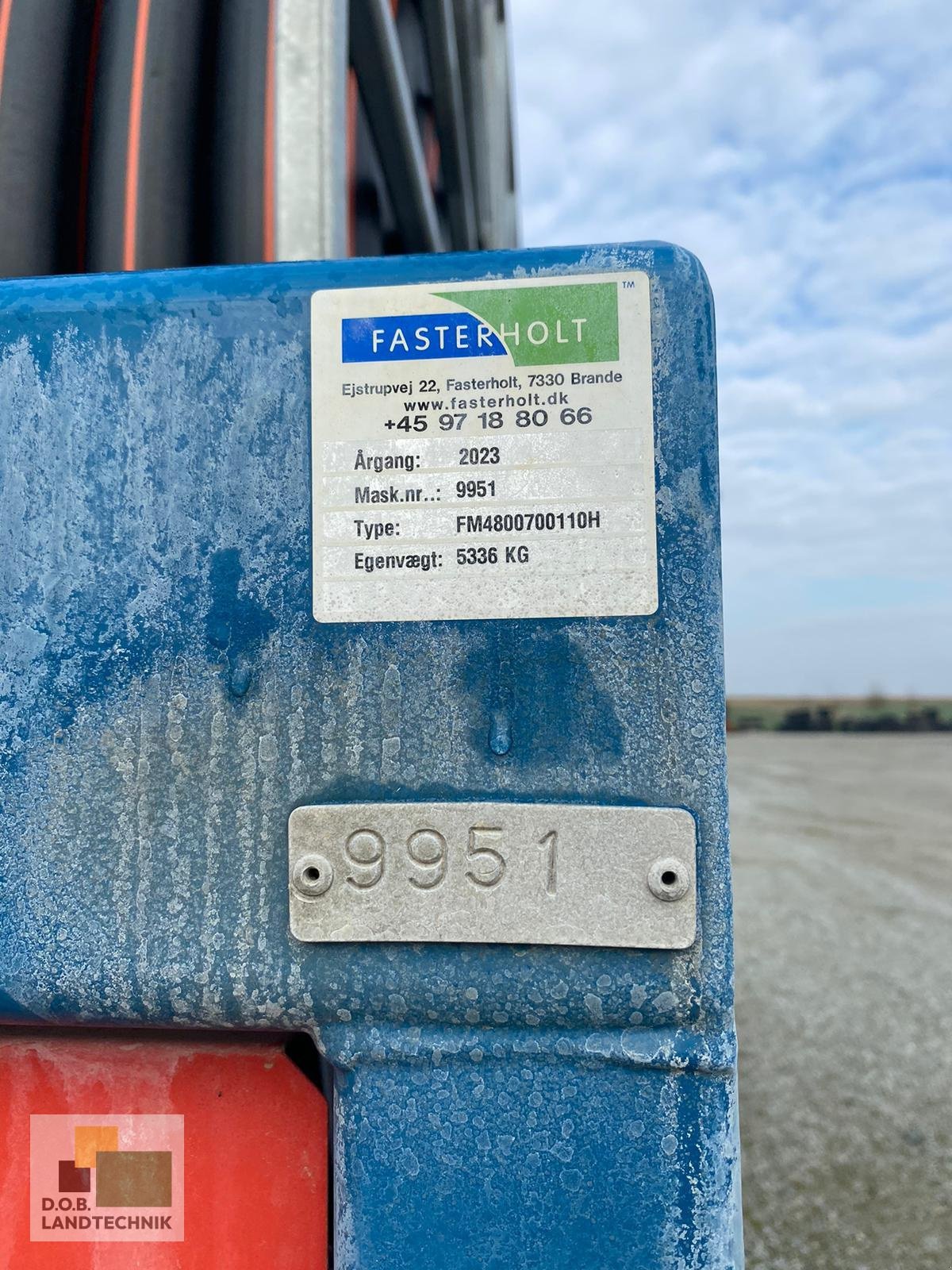 Beregnungsanlage tip Fasterholt FM 4800H, Neumaschine in Leiblfing (Poză 8)