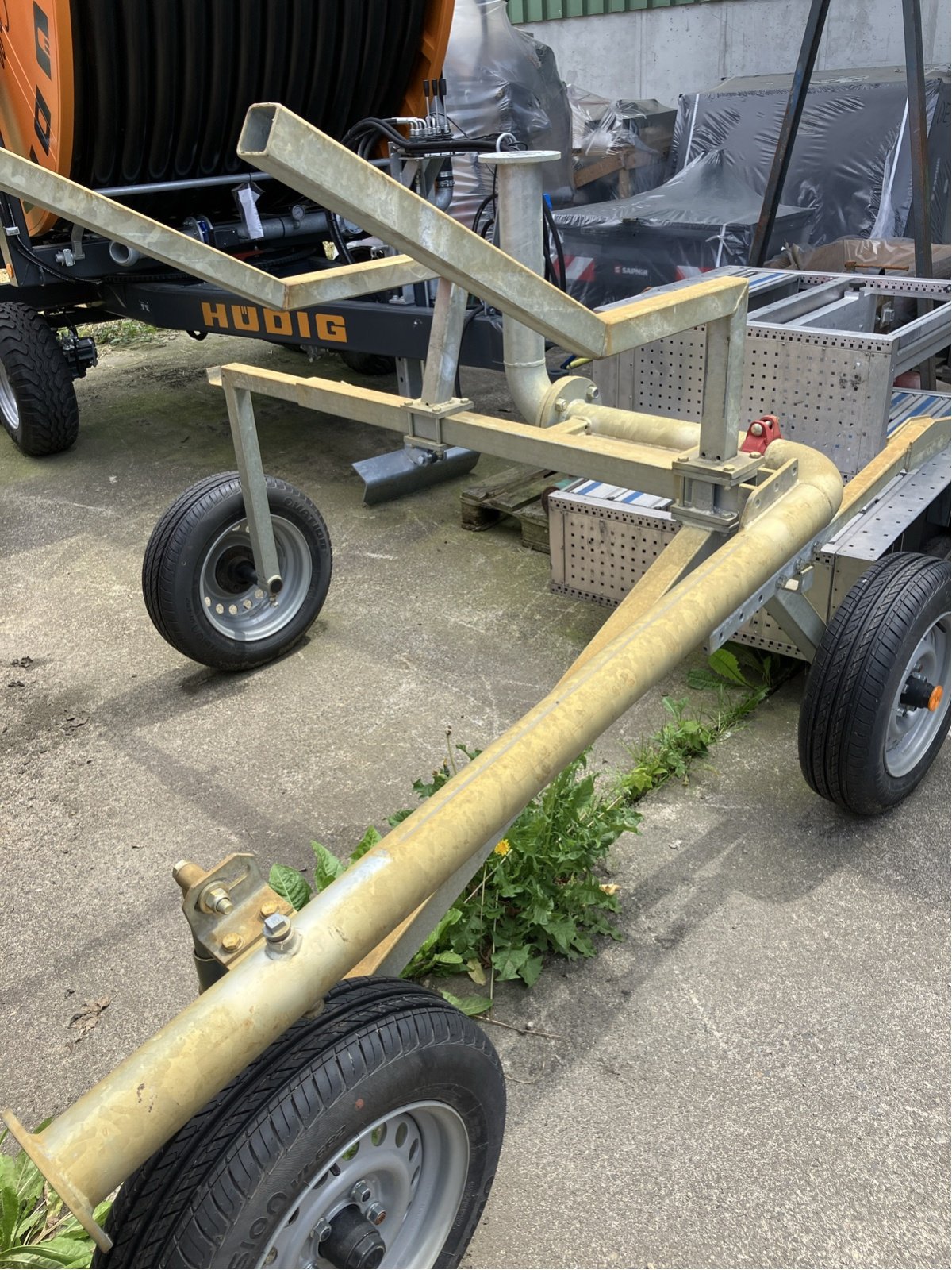 Beregnungsanlage du type Hüdig Regenwagen kompl. 2-5, Neumaschine en Wittingen (Photo 2)