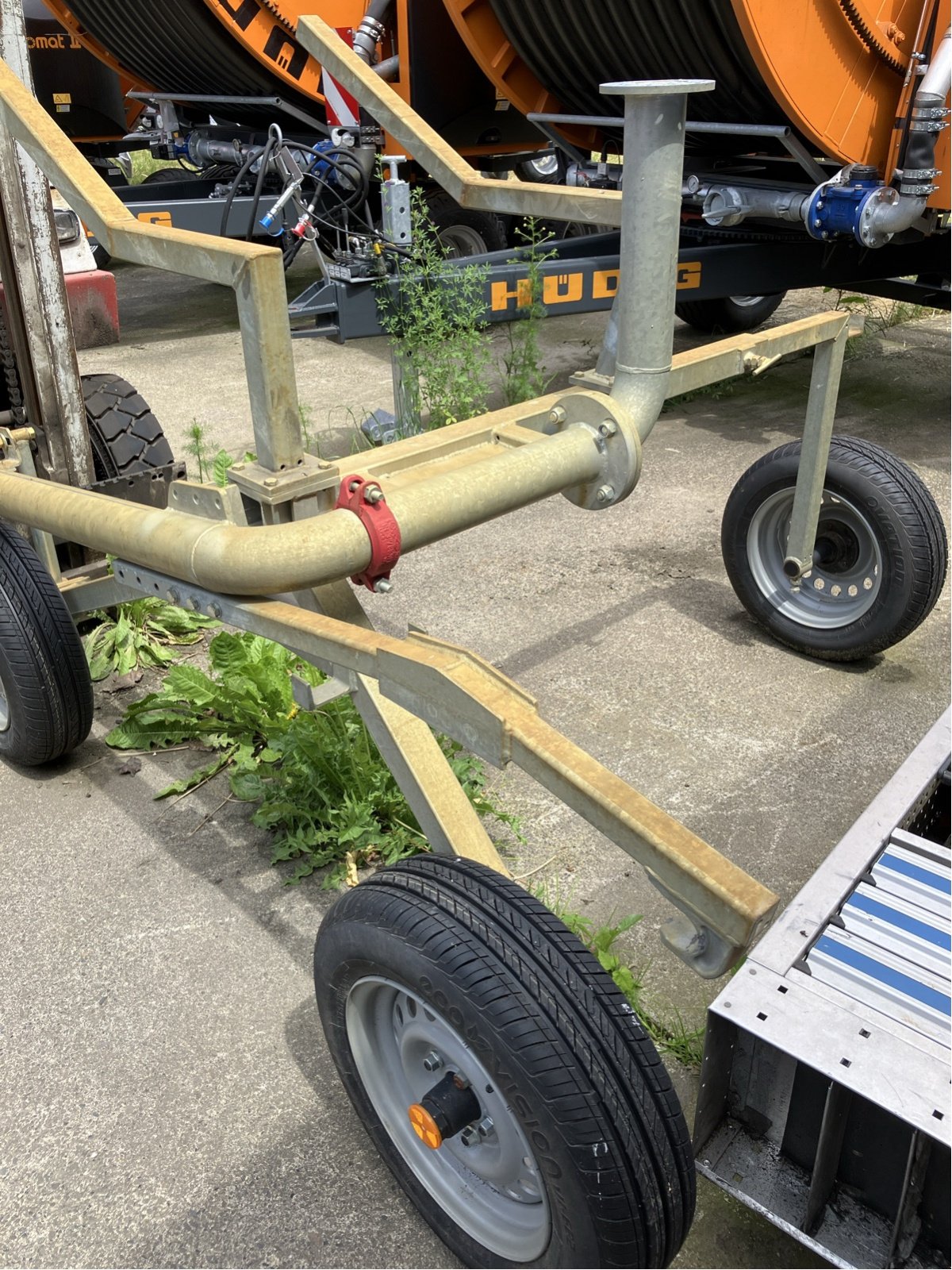 Beregnungsanlage van het type Hüdig Regenwagen kompl. 2-5, Neumaschine in Wittingen (Foto 1)