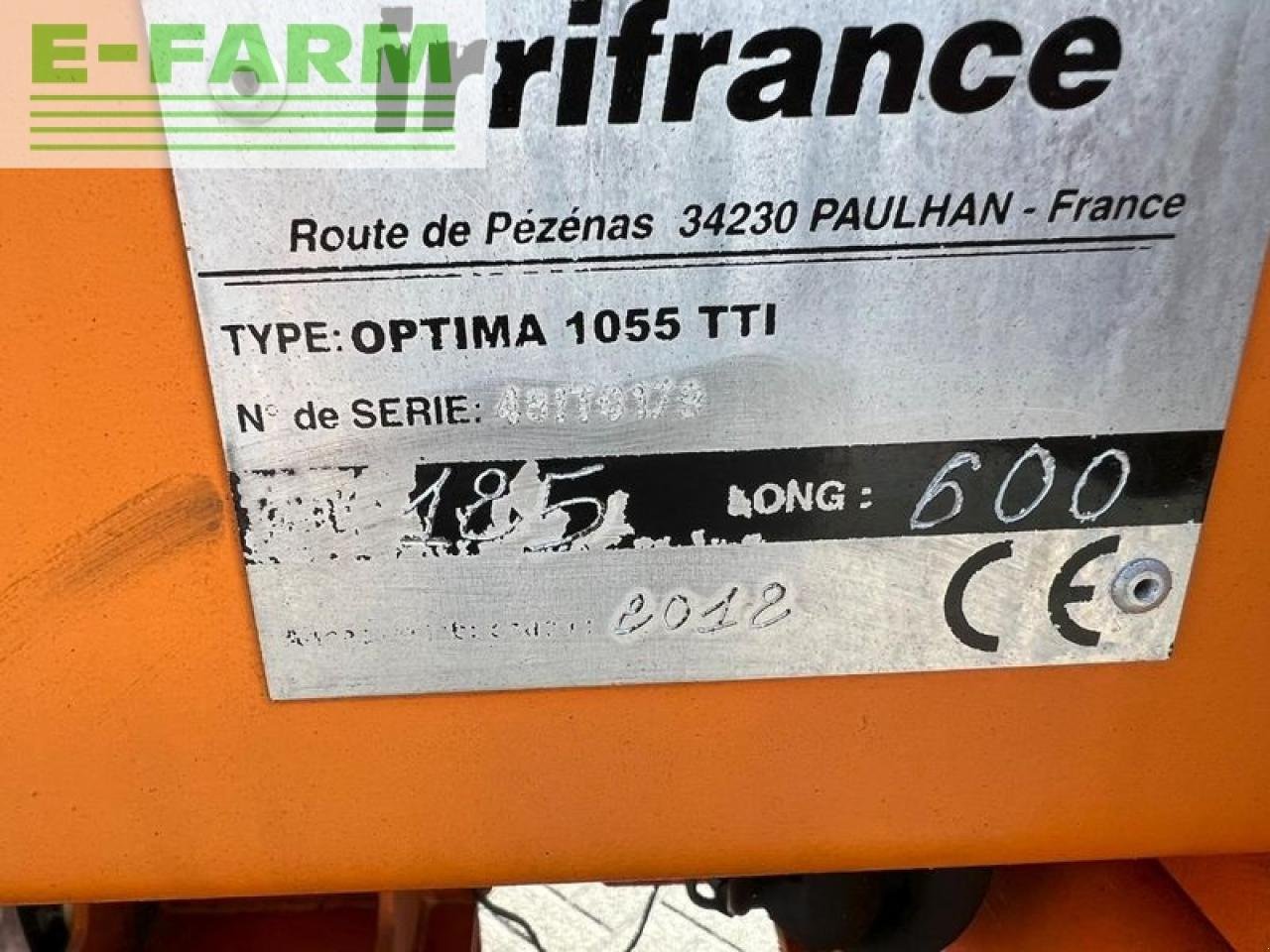 Beregnungsanlage of the type Irrifrance optima 1055 tti 125-600, Gebrauchtmaschine in ag BROEKLAND (Picture 6)