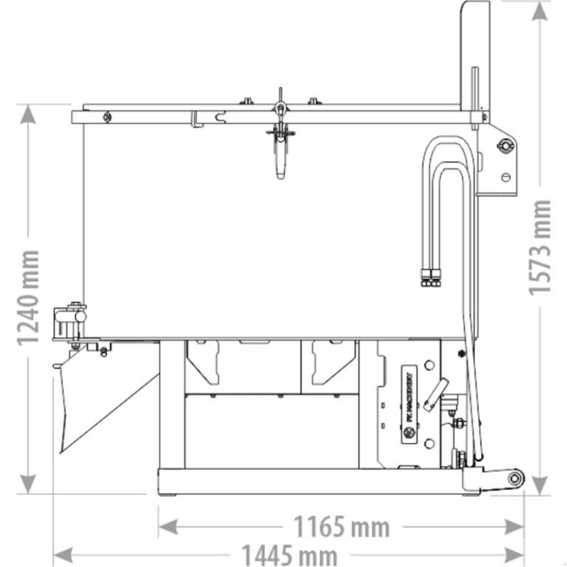 Betonmischer του τύπου FK Machinery Betonblander Hydraulisk drevet UBCH600, Gebrauchtmaschine σε Vinderup (Φωτογραφία 3)