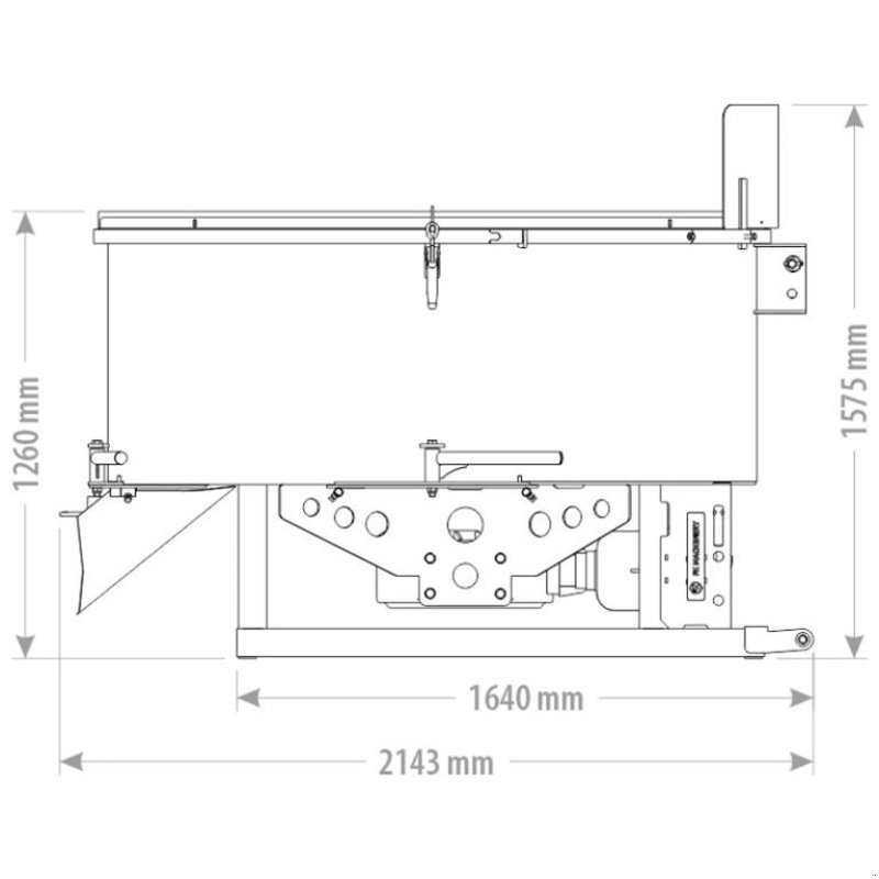 Betonmischer del tipo FK Machinery Tvangsblander Pto UBCM1200 - 1200 Liter, Gebrauchtmaschine en Vinderup (Imagen 2)