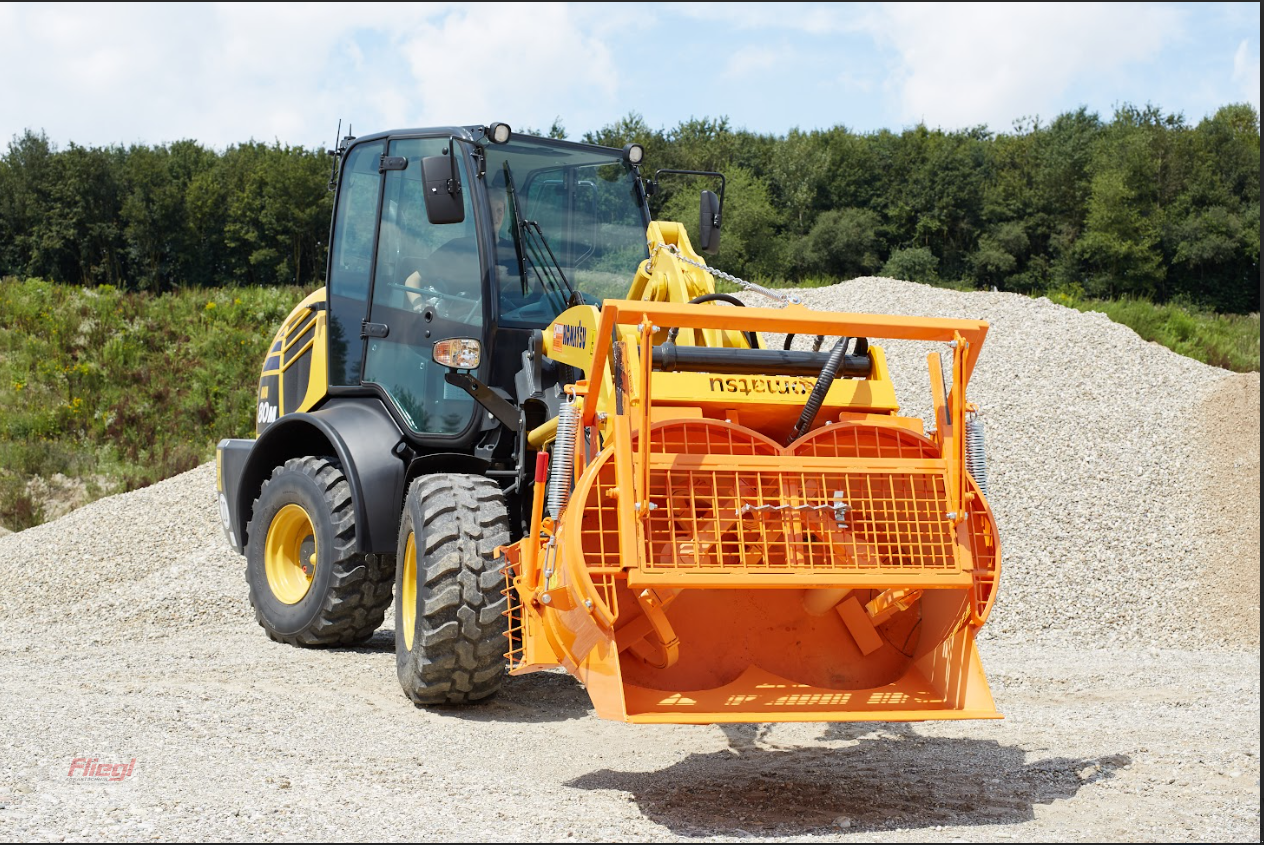 Betonmischer van het type Fliegl Misch-Schaufel Duplex 300 DK, Neumaschine in Mühldorf (Foto 1)