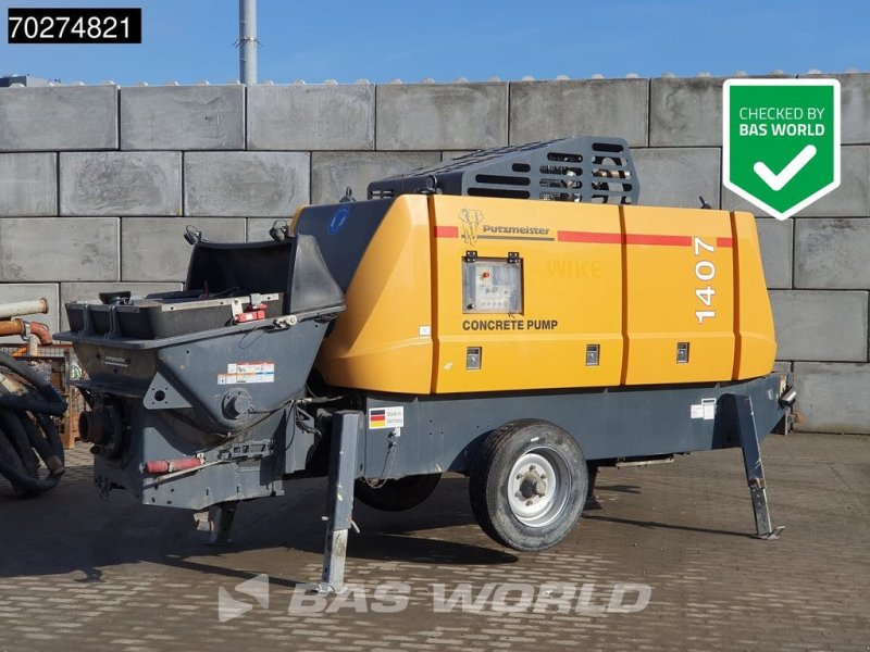 Betonmischer του τύπου Putzmeister BSA 1407 D5 CONCRETE PUMP, Gebrauchtmaschine σε Veghel (Φωτογραφία 1)