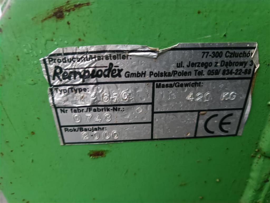 Betonmischer του τύπου Remprodex 650 L, Gebrauchtmaschine σε Egtved (Φωτογραφία 6)