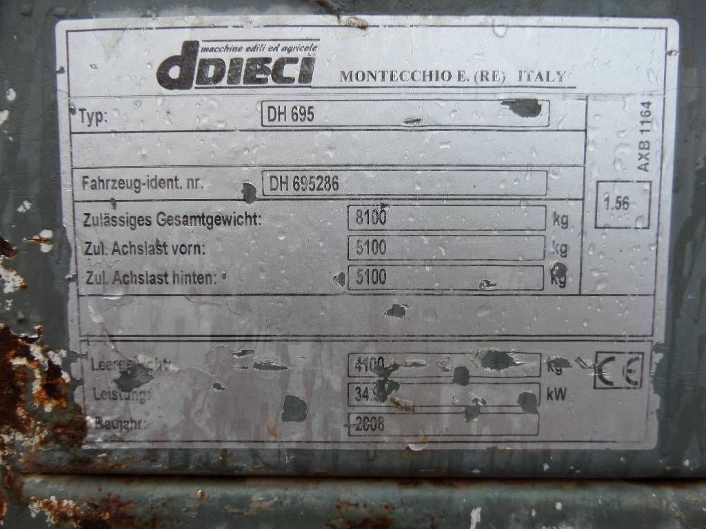 Betonmischer typu Sonstige Dieci DH695, Gebrauchtmaschine v Rucphen (Obrázek 5)