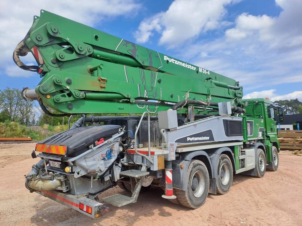 Betonpumpe del tipo MAN PUTZMEISTER TGS 37.460 + BSF 36-4.16 H LS, Gebrauchtmaschine en Stabroek (Imagen 5)