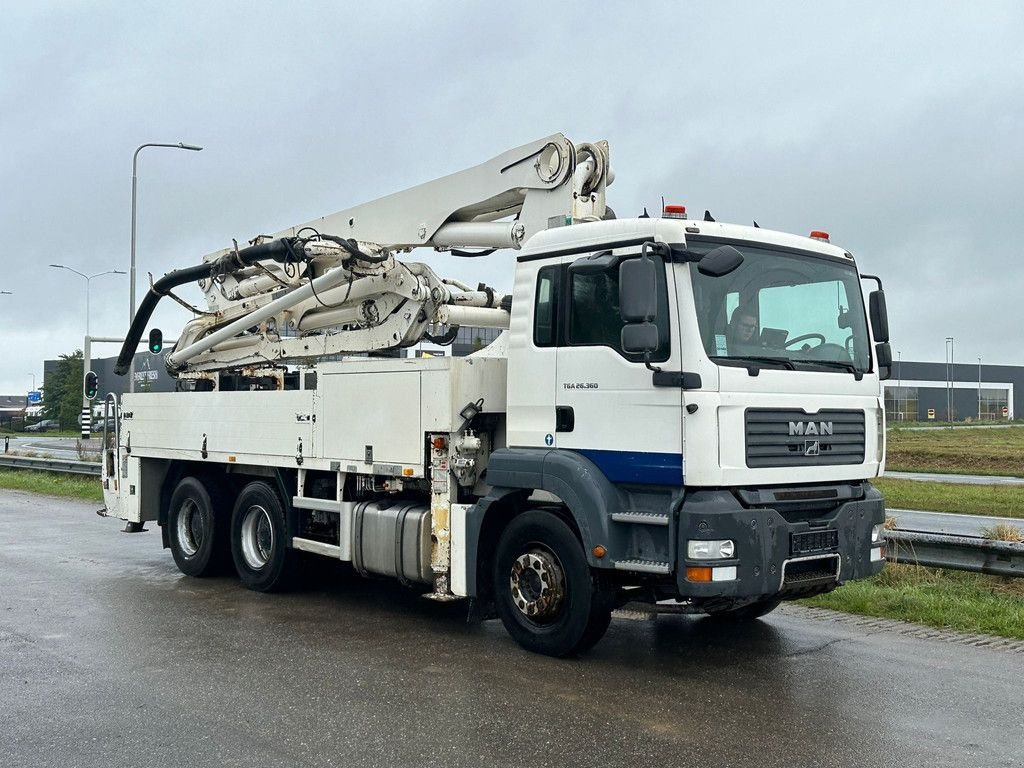 Betonpumpe des Typs MAN TGA 26.360 6x4 with Putzmeister BSF24-4.16 24m Concrete Pump, Gebrauchtmaschine in Velddriel (Bild 8)