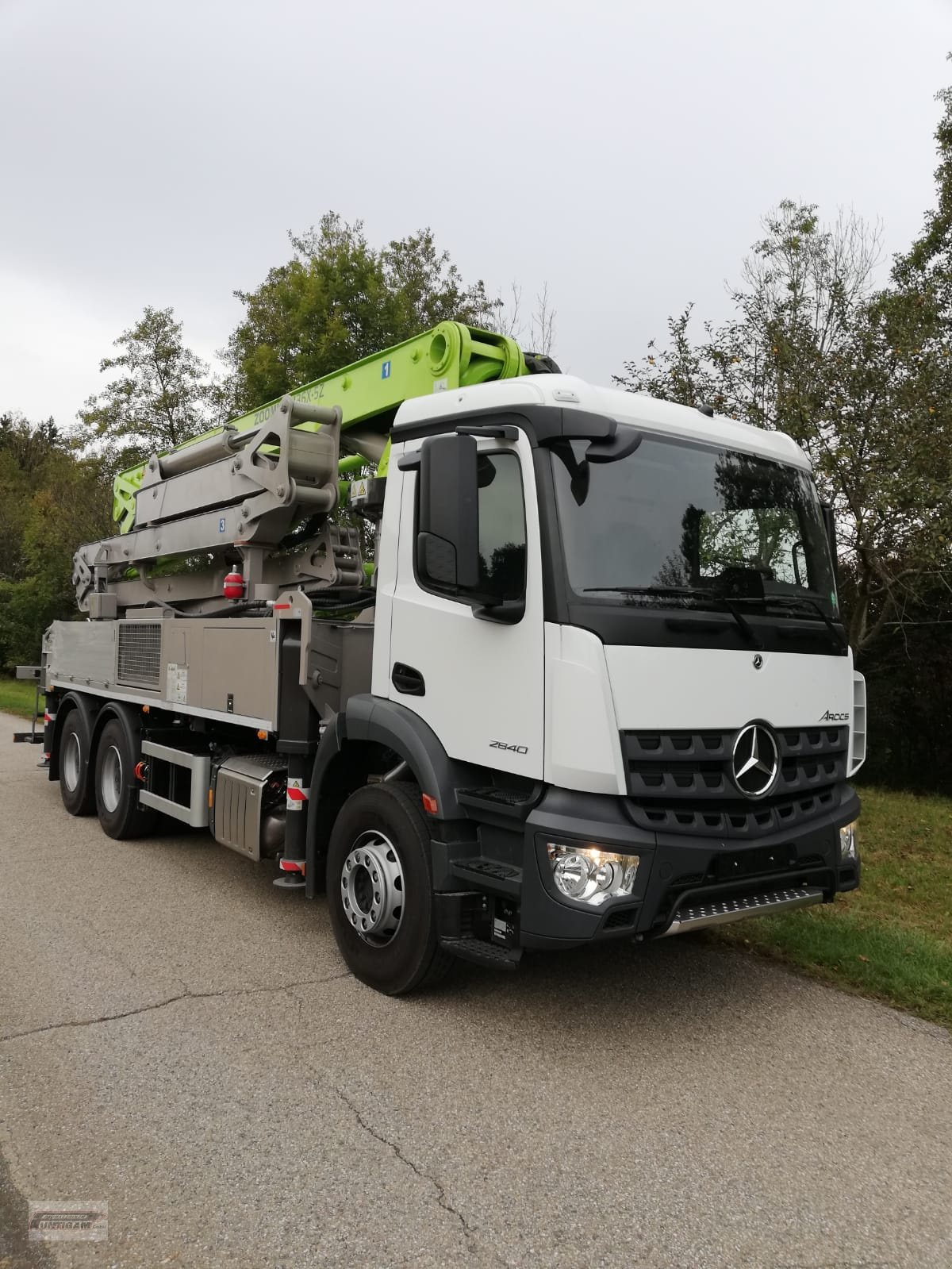 Betonpumpe del tipo Mercedes-Benz Actros 2640 mit Zoomlion ZL 36, Neumaschine In Deutsch - Goritz (Immagine 2)