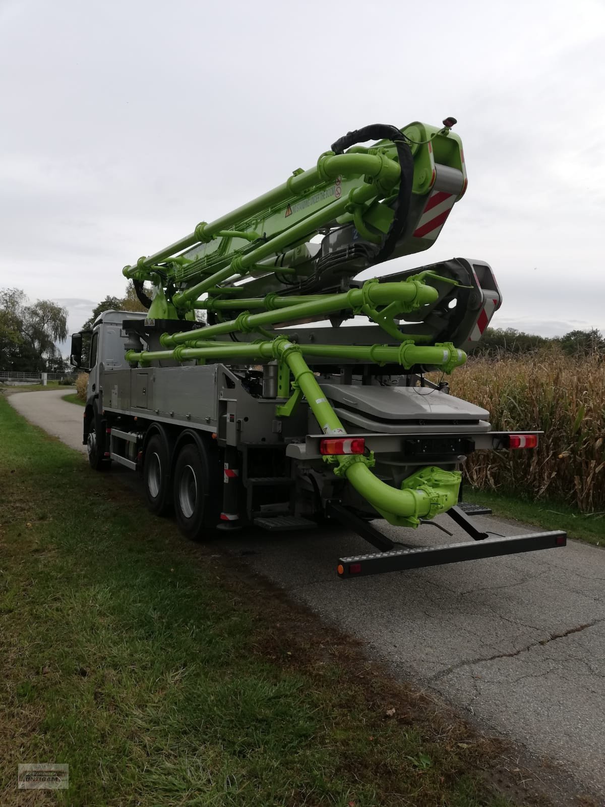 Betonpumpe typu Mercedes-Benz Actros 2640 mit Zoomlion ZL 36, Neumaschine v Deutsch - Goritz (Obrázek 3)