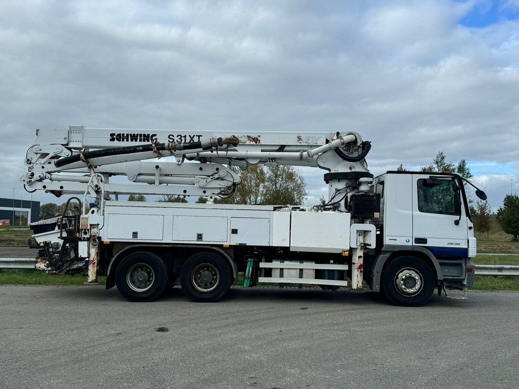 Betonpumpe typu Sonstige Mercedes Benz Actros 2636 6x4 with Schwing 31XT P 2023 31m Concrete Pump, Gebrauchtmaschine v Velddriel (Obrázok 7)