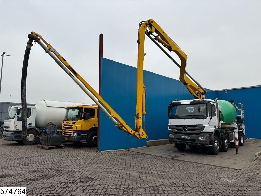 Betonpumpe от тип Sonstige Mercedes Benz Actros 3241 8X4, EURO 5, Steel, Putzmeister 21-3.670, Gebrauchtmaschine в Ede (Снимка 3)