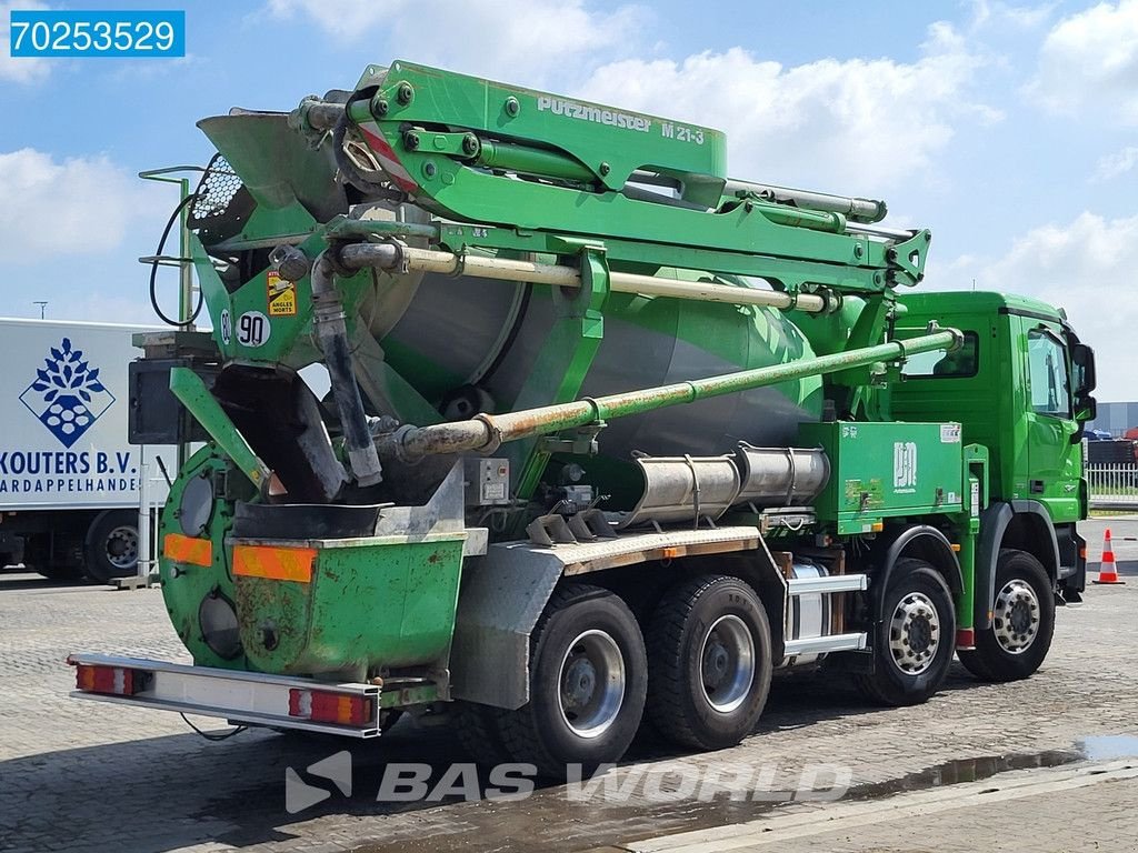 Betonpumpe typu Sonstige Mercedes Benz Actros 3241 8X4 Putzmeister Pumi 21-3.67 Q Big-Axle Steelsuspens, Gebrauchtmaschine v Veghel (Obrázok 10)