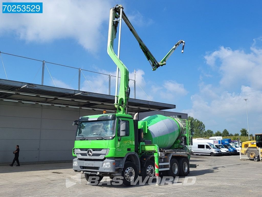 Betonpumpe typu Sonstige Mercedes Benz Actros 3241 8X4 Putzmeister Pumi 21-3.67 Q Big-Axle Steelsuspens, Gebrauchtmaschine w Veghel (Zdjęcie 2)