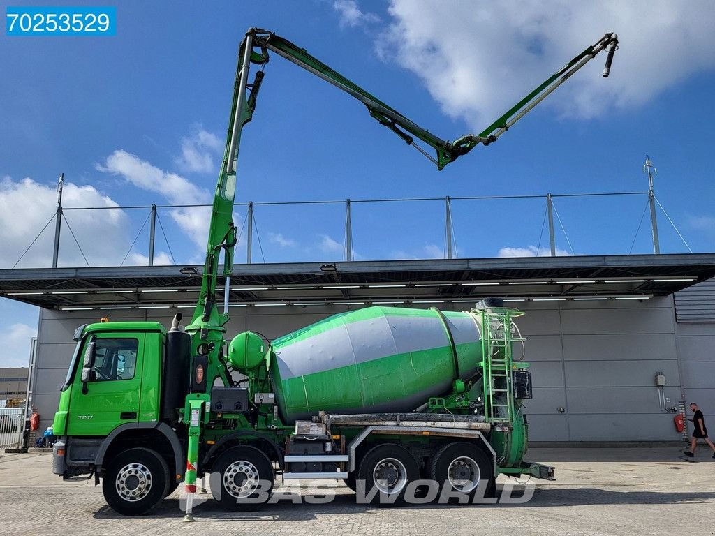 Betonpumpe typu Sonstige Mercedes Benz Actros 3241 8X4 Putzmeister Pumi 21-3.67 Q Big-Axle Steelsuspens, Gebrauchtmaschine w Veghel (Zdjęcie 3)