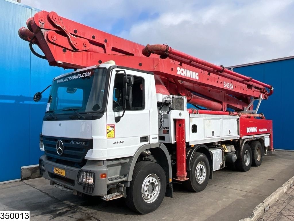 Betonpumpe of the type Sonstige Mercedes Benz Actros 4144 8x4, Schwing S 45 SX, Remote, EPS, Gebrauchtmaschine in Ede (Picture 2)