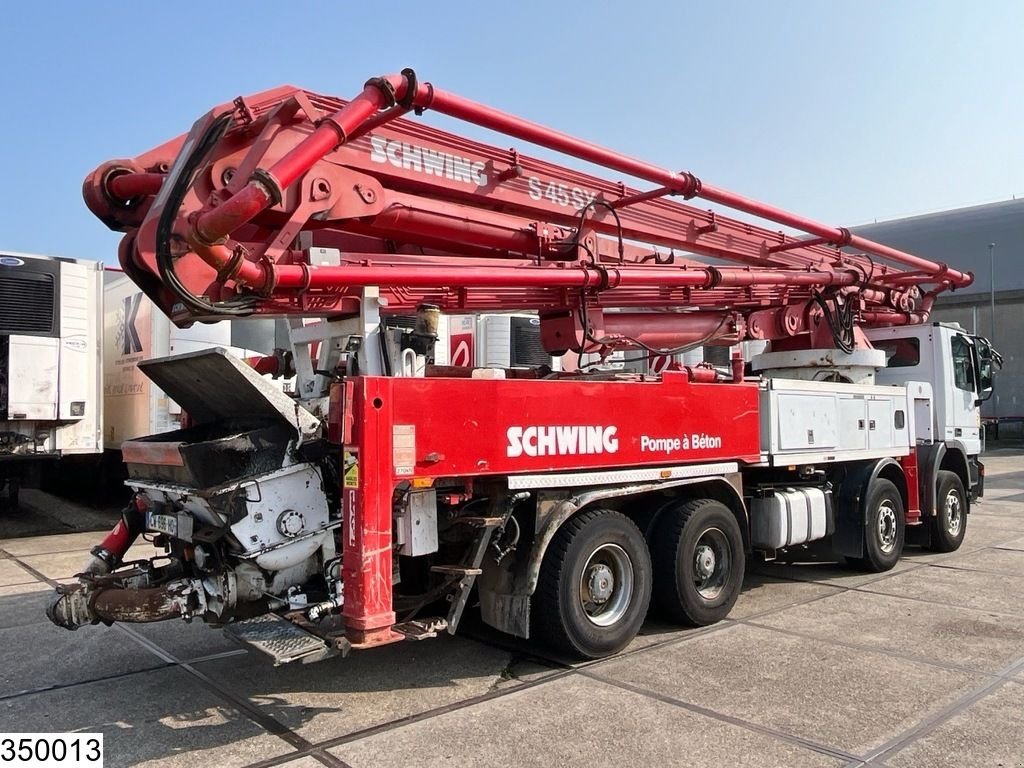 Betonpumpe van het type Sonstige Mercedes Benz Actros 4144 8x4, Schwing S 45 SX, Remote, EPS, Gebrauchtmaschine in Ede (Foto 7)