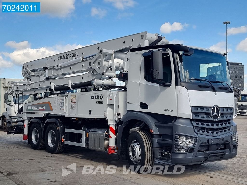 Betonpumpe del tipo Sonstige Mercedes Benz Arocs 2640 6X4 NEW! CIFA K36 4L Big-Axle Euro 6, Neumaschine en Veghel (Imagen 7)