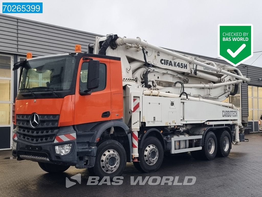 Betonpumpe of the type Sonstige Mercedes Benz Arocs 3243 8X4 CIFA K45H 2.781 Hours Concrete Pump German Truck, Gebrauchtmaschine in Veghel (Picture 1)