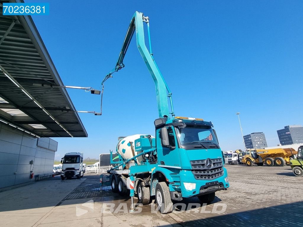 Betonpumpe del tipo Sonstige Mercedes Benz Arocs 3742 8X4 Sermac 4Z28 Pumpe + 9m3 Mixer PUMI Big-Axle Steel, Gebrauchtmaschine en Veghel (Imagen 5)