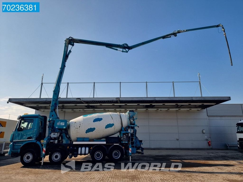 Betonpumpe del tipo Sonstige Mercedes Benz Arocs 3742 8X4 Sermac 4Z28 Pumpe + 9m3 Mixer PUMI Big-Axle Steel, Gebrauchtmaschine en Veghel (Imagen 3)