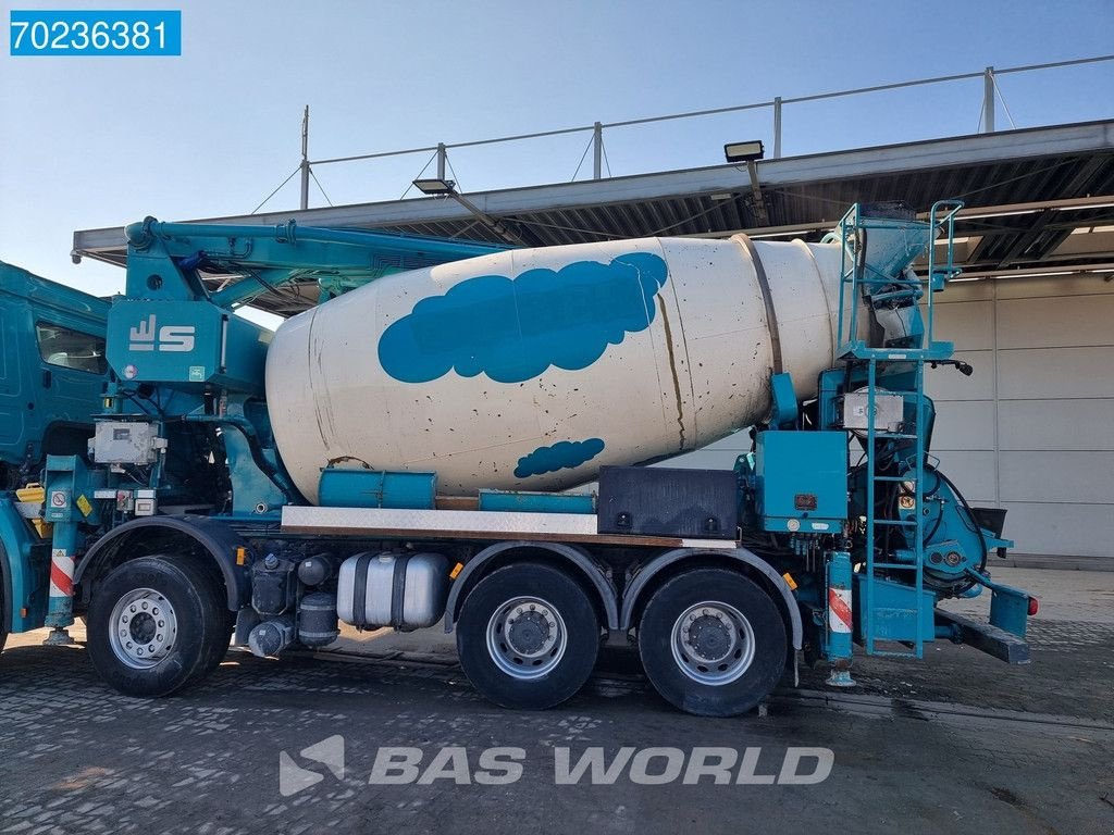 Betonpumpe του τύπου Sonstige Mercedes Benz Arocs 3742 8X4 Sermac 4Z28 Pumpe + 9m3 Mixer PUMI Big-Axle Steel, Gebrauchtmaschine σε Veghel (Φωτογραφία 9)