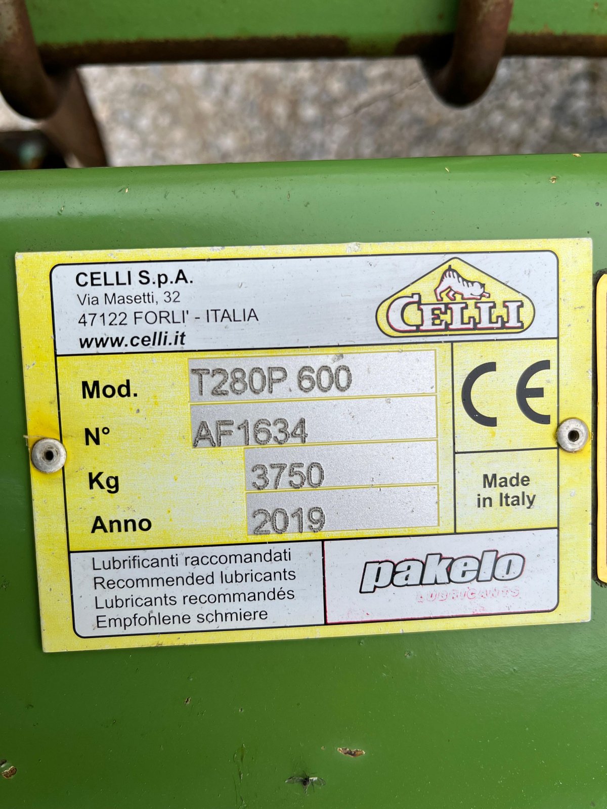 Bodenfräse del tipo Celli Tiger 280P 600, Gebrauchtmaschine en Hemau (Imagen 5)