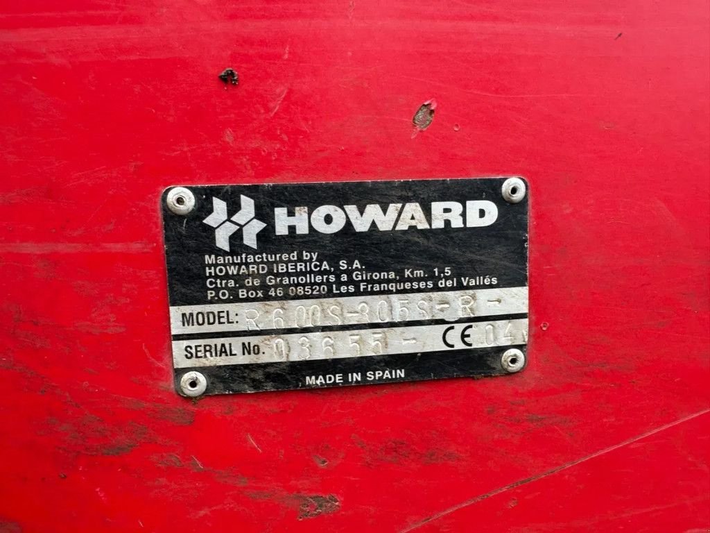 Bodenfräse Türe ait Howard R600S 3 mtr, Gebrauchtmaschine içinde BENNEKOM (resim 7)