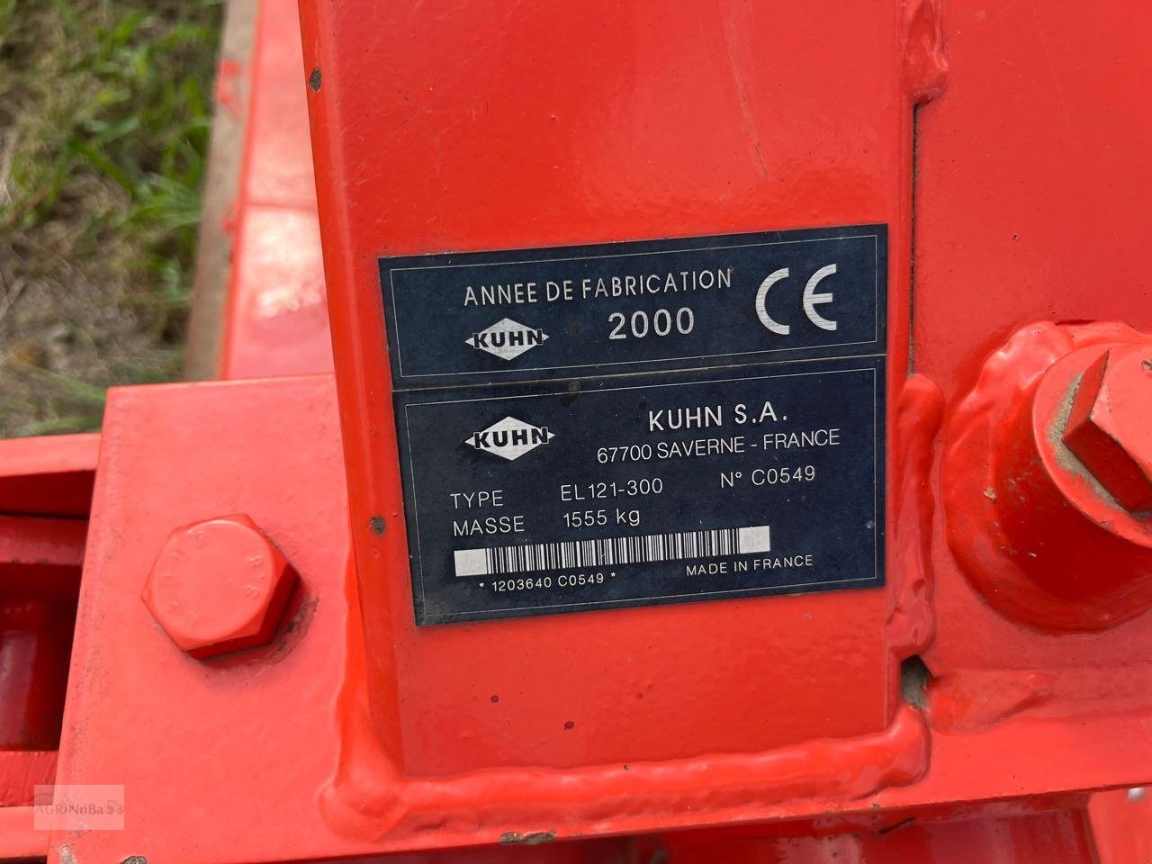 Bodenfräse tip Kuhn EL 121-300, Gebrauchtmaschine in Prenzlau (Poză 14)